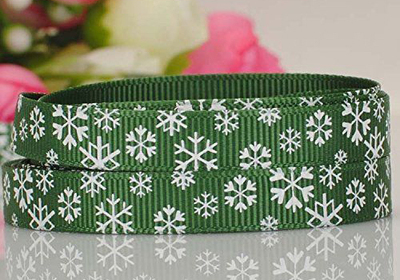Puff Printing Grosgrain Ribbon