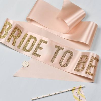 Spray Glitter Printing Ribbon